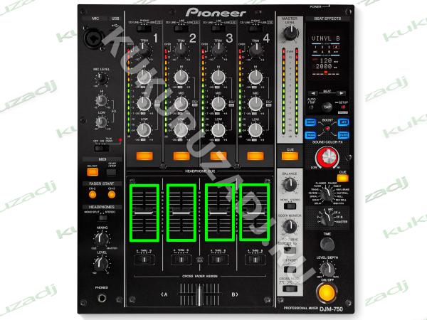 CHANNEL FADER - фото установки