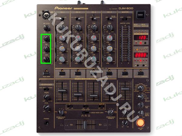 POTENTIOMETER MIC EQ - фото установки