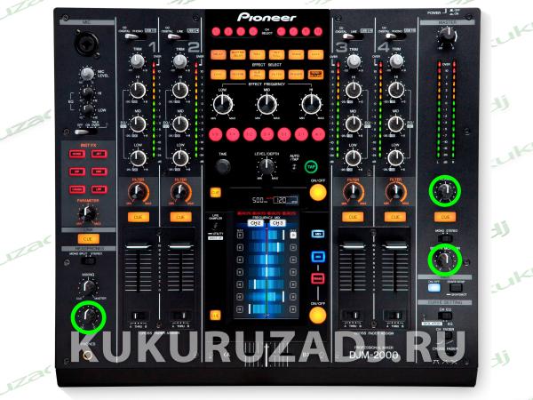 KNOB BALANCE + BOOTH + LEVEL - фото установки