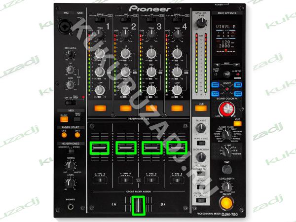 FADER KNOB INSERT - фото установки