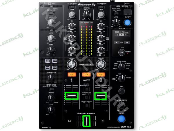 FADER KNOB INSERT - фото установки