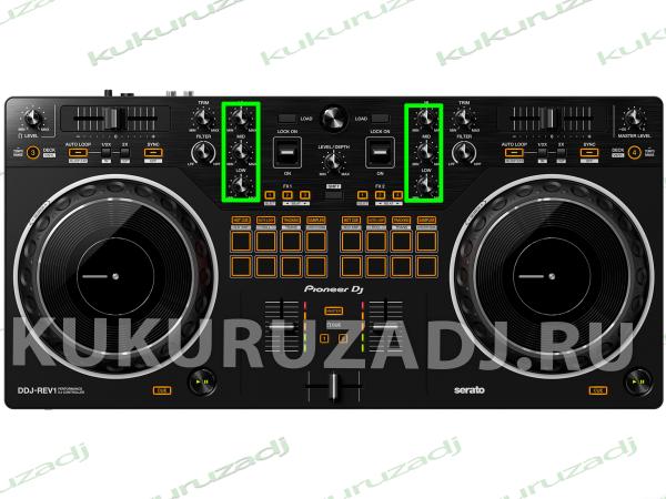 POTENTIOMETER EQ HI-MID-LOW - фото установки