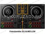 POTENTIOMETER EQ HI-MID-LOW - фото установки