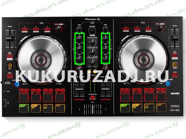 POTENTIOMETER EQ HI-MID-LOW - фото установки