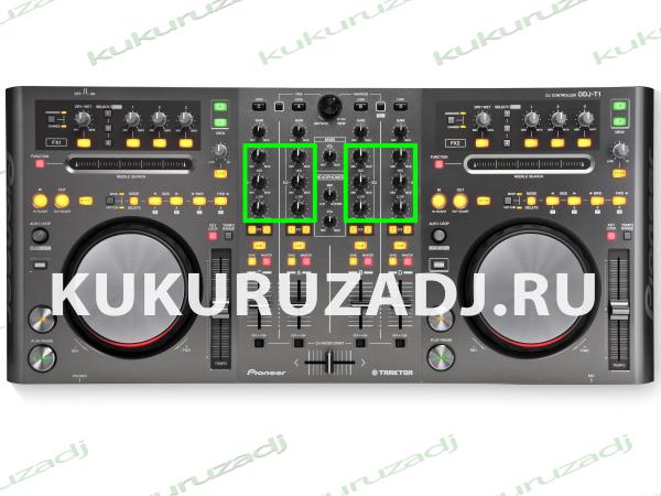 POTENTIOMETER EQ HI MID LOW - фото установки