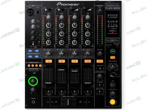 POTENTIOMETER HEADPHONES MIXING - фото установки